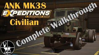 How to Unlock ANK MK38 Civilian | Right Person for the Job | Expeditions: A MudRunner Game