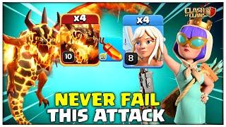 Th15 Queen Charge Super Dragon Attack | Best TH15 Attack Strategy 2024 - Clash of Clans