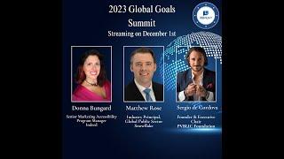Ideagen Panel, 2023 Global Goals Summit