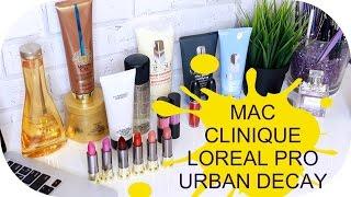 РАСПАКОВКА ПОСЫЛОК | НОВИНКИ КОСМЕТИКИ | MAC, CLINIQUE, LOREAL PRO, URBAN DECAY |  NIKKOKO8