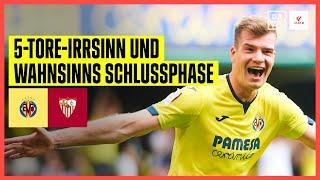 5 Tore und VAR-Festspiele in spannendem Krimi: Villarreal - FC Sevilla | LaLiga | DAZN Highlights