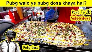 PubG Dosa Rs. 200/- Only l Suraj Dosa Wala l Nagpur Street Food | PUBG Dosa Making | Myblackplate