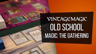 OLD SCHOOL MAGIC = What MTG ALWAYS will be...Friends, Memories & Games + ALPHA 40 1st TURN KILL