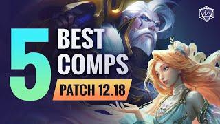 5 BEST Comps in TFT Set 7.5 | Patch 12.18 Teamfight Tactics Guide