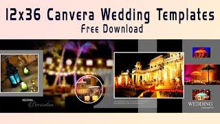 12x36 Canvera Wedding Album Templates Free Download 2021 | Paridhi Artography