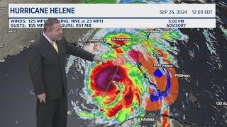 Cleveland area weather forecast: All eyes on Hurricane Helene as remnants bring wind, rain