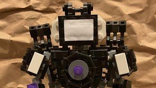 I DID IT!! I Made a Tutorial For MY Titan Tv Man Lego.