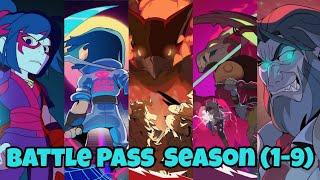 All Brawlhalla Battle Pass Trailers (Season 1-9)