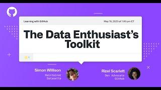 The Data Enthusiast's Toolkit