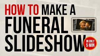 How to create a Beautiful Funeral Slideshow in 5 minutes for FREE (Mac)