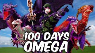 I Spent 100 Days In ARK Omega... Here's What Happened