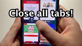 How to Close All Tabs on Safari for iPhone (iOS 15)