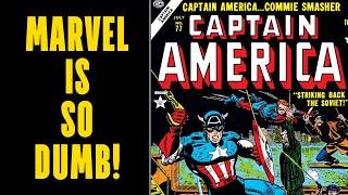 Marvel Comics REJECTED Chuck Dixon Making Captain America Anti-Commie!