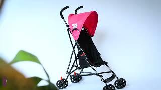 BeyBee Lightweight & Easy Fold Baby Stroller, Comfy Ride, Compact Design, Newborn PRAM Buggy