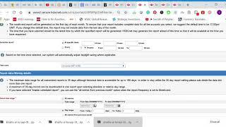 Creating Automated Report on HSBCNet