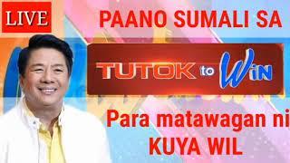 PAANO BA SUMALI SA TUTOK TO WIN SA WOWOWIN??