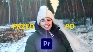 Jak wygląda moja KOREKCJA KOLORÓW | Premiere Pro 2024