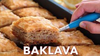 How To Make The Best Baklava Recipe - Natasha's Kitchen