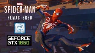 Spider-Man Remastered - Benchmark Test (Ultra Graphics) | i5 9300h | GTX 1650