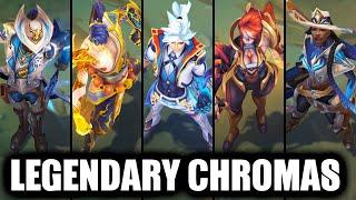 All Legendary Mythic Chroma Skins Spotlight (League of Legends)