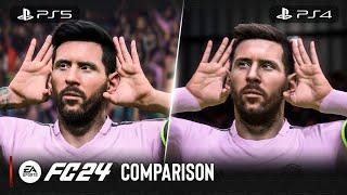 EA SPORTS FC 24 | PS5 vs PS4 Comparison