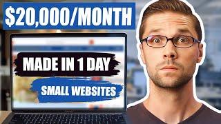 How these "Small" Websites Make $20,000/Month!