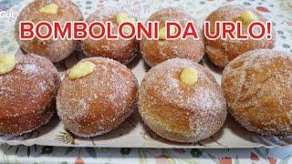 Bomboloni fritti soffici e fragranti ! RIcetta da urlo