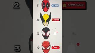 What's your favorite?Deadpool x Wolverine x spiderman x miles morales #marvel #art #shorts