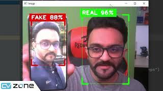 Free Anti Spoofing/ Liveliness Detector for Face Recognition System Fake VS Real | Computer Vision