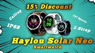 Haylou solar neo Bangla Review | Haylou solar neo Smartwatch | Tech Sun