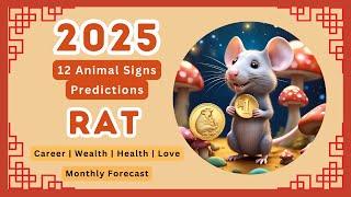  RAT 2025 Chinese Zodiac Predictions | Career, Finance,  Health,  Love and Monthly Forecast