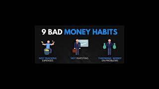 9 Bad money habits you should know