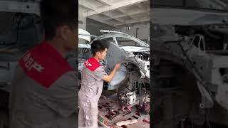 Full Process of Restoration Accident Car | Half Crashed