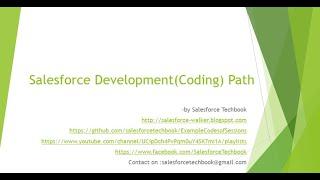 How to start coding in Salesforce?