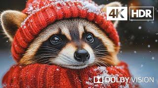 Wildlife in Stunning 4K HDR | Immersive Animal Beauty with 60FPS Cinematic Music