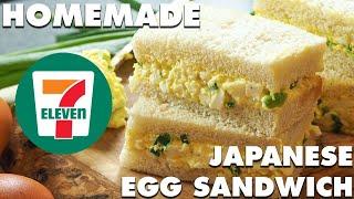 Homemade Japanese 7-Eleven Egg Salad Sandwiches (Tamago Sando)