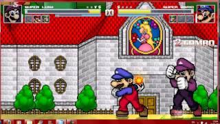 Mugen Super Mario Bros vs Super Mario Bros