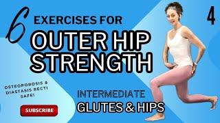 6 Exercises For Increasing Outer Hip Strength || Glutes!