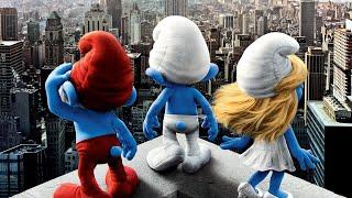 كائنات زرقا صغيره بتحارب ساحر مجنون لحماية سحرها الازرق || ملخص الجزئين لفيلم smurfs