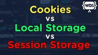 JavaScript Cookies vs Local Storage vs Session Storage