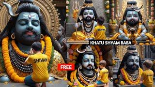 Khatu Shyam Baba AI Photo Editing  Khatu Shyam Photo Editing  Khatu Shyam Baba Photo Editing 2024