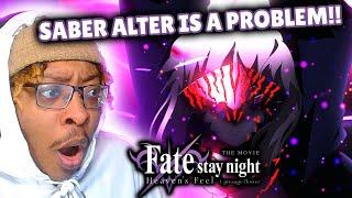 SABER VS BERSERKER IS PEAK ANIMATION!!! || Fate/Stay Night Heaven's Feel II. Lost Butterfly Reaction