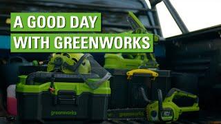 Every day is a good day with Greenworks