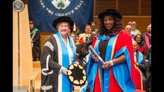 Anne-Marie Imafidon OBE speaks about receiving an honorary degree from GCU