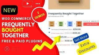 WooCommerce Frequently Bought Together plugin | Free and Paid YITH plugin