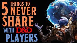 5 Dungeon Master Secrets to Keep Behind the Screen in D&D