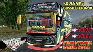 KODENAME BUSSID TERBARU STROBO TUMPUK//LAMKOL NGALIR+CARA PEMASANGANNYA