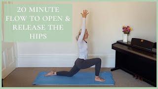 Yoga for Singers: 20 Minute Flow to release and open the hips. All Levels ️‍️