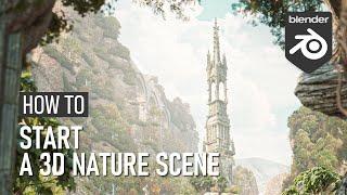 How to Start Building a 3D Nature Scene