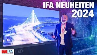 Die besten TV-Neuheiten der IFA 2024 Berlin ( LG M4 , Panasonic Z95 Fire TV, Samsung S95D)